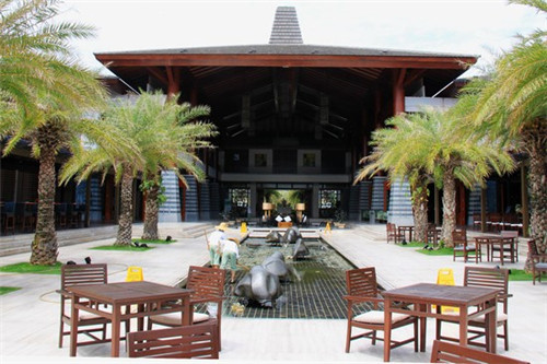 墙面火锅店壁龛造型设计